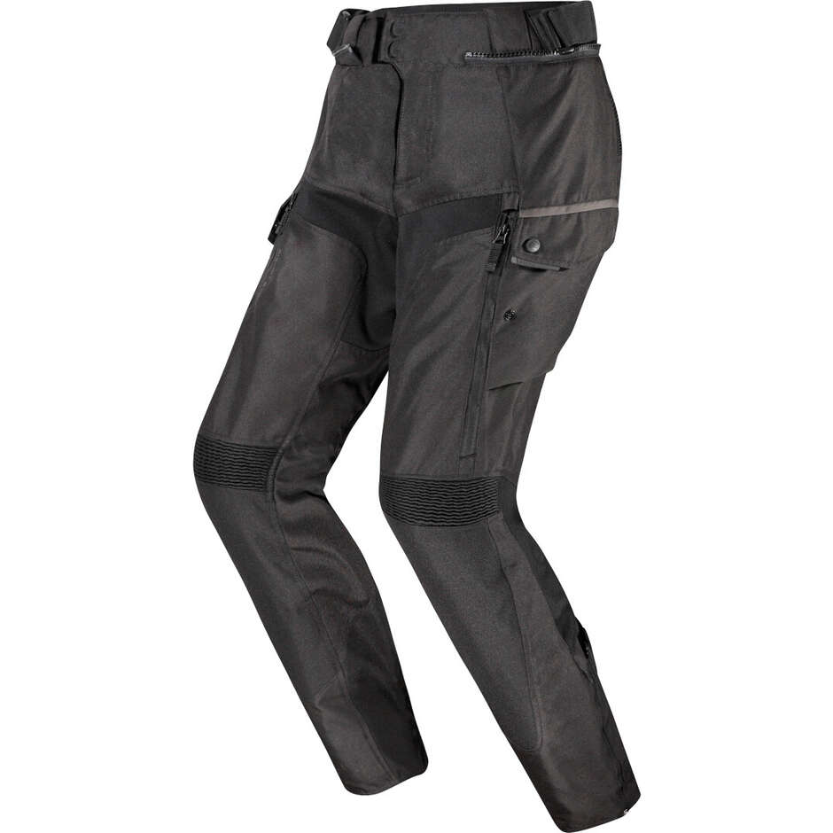 LS2 TRAVEL MAN Motorradhose Dunkelschwarz Grau
