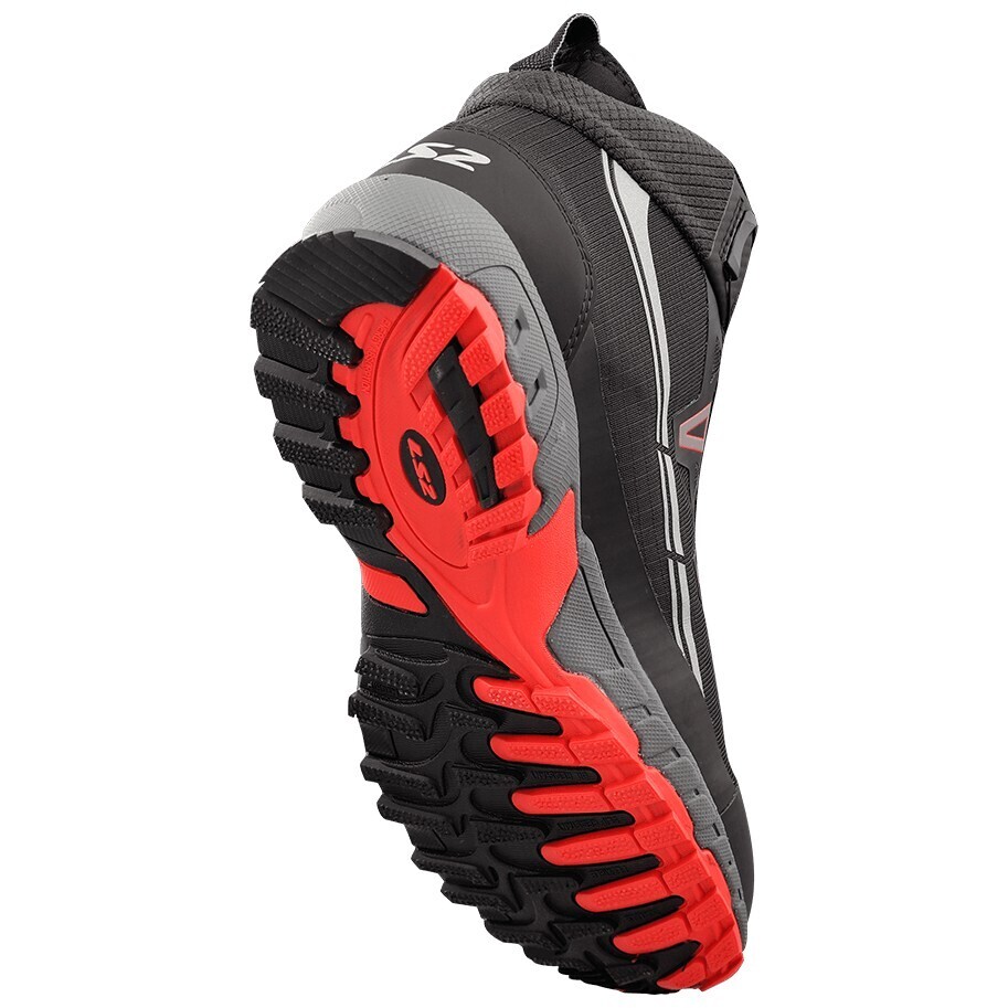 LS2 TREKKER MAN WP Motorradstiefel Schwarz