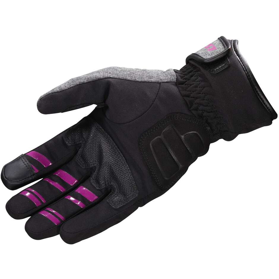 LS2 URBS II LADY Damen Motorradhandschuhe Schwarz Lila