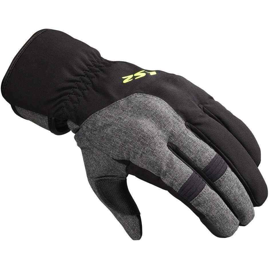 LS2 URBS II MAN Motorcycle Gloves Black Grey Yellow