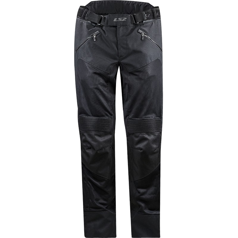 LS2 Vento Man Summer Technical Motorcycle Pants Certified Black