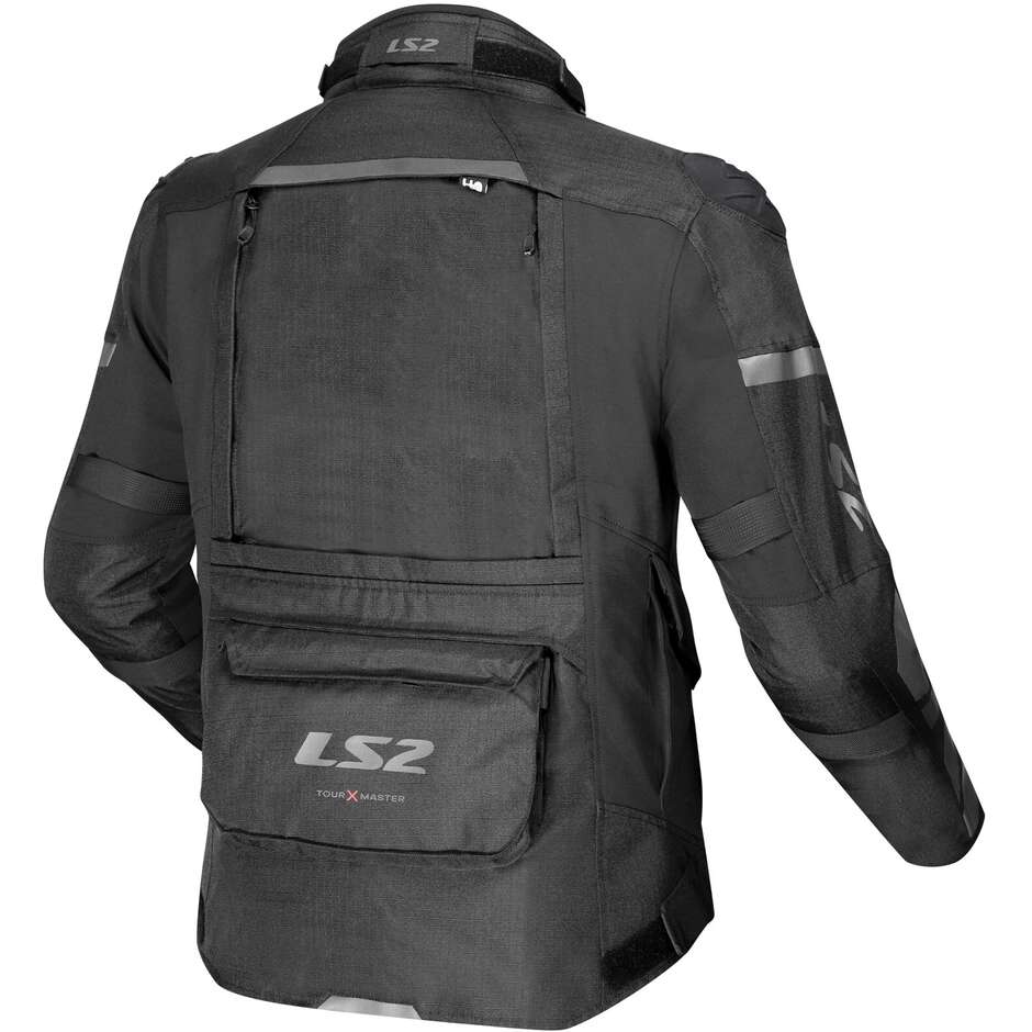 LS2 X-MASTER MAN Motorradjacke Schwarz