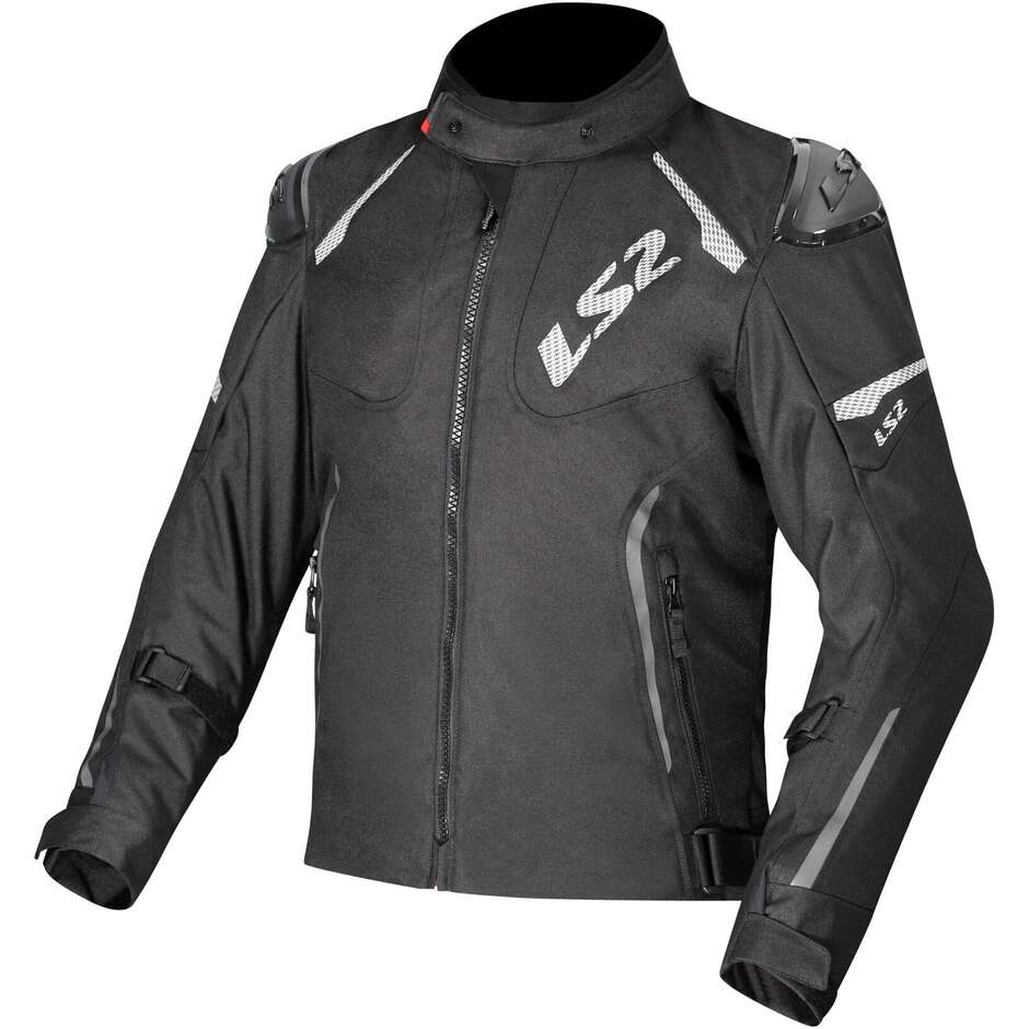 LS2 ZOOM MAN Motorcycle Jacket Black