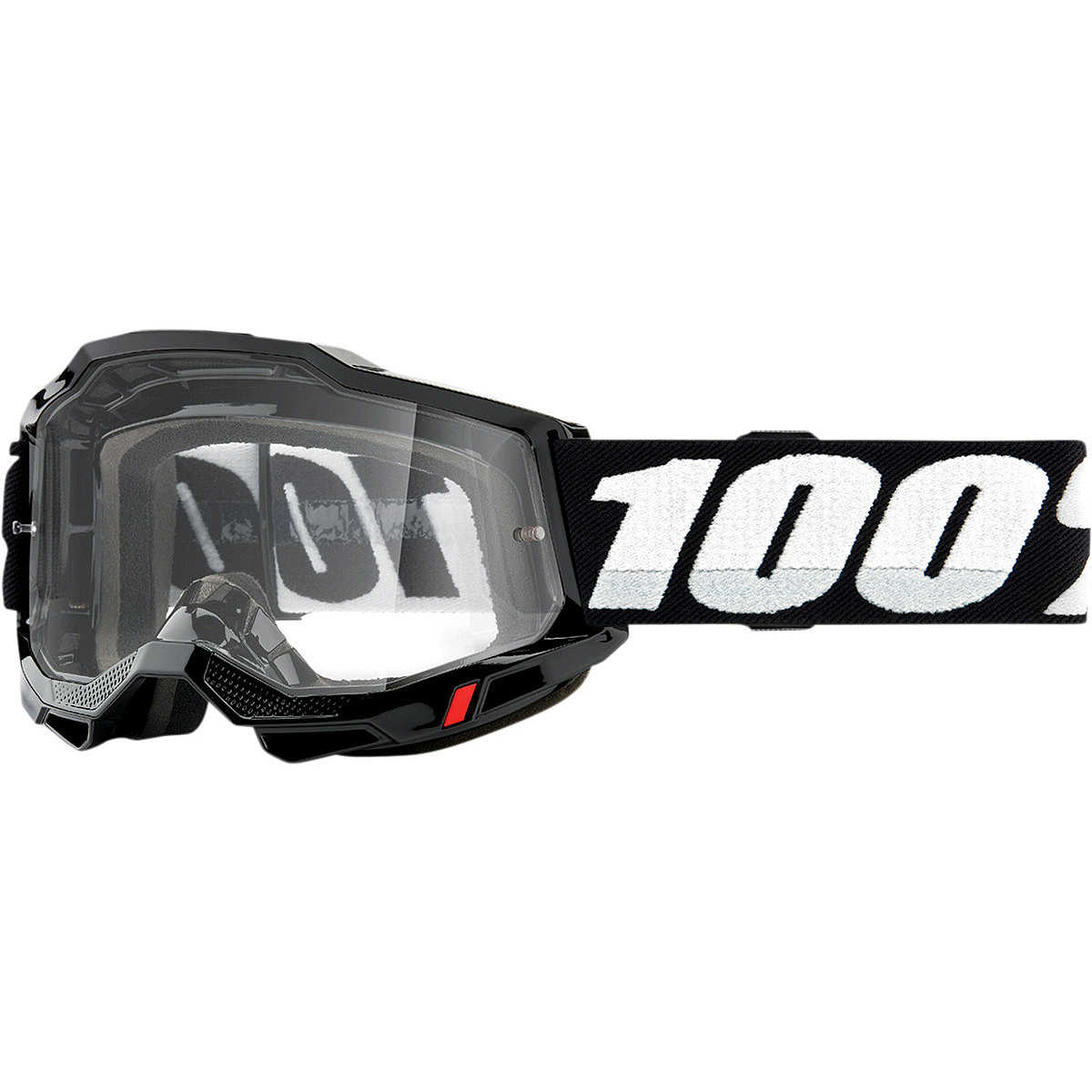 Lunettes de moto Cross Enduro 100% STRATA 2 lentille transparente