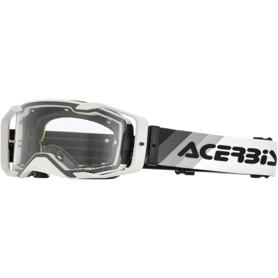 Lunettes de motocross ACERBIS VORTEX blanches