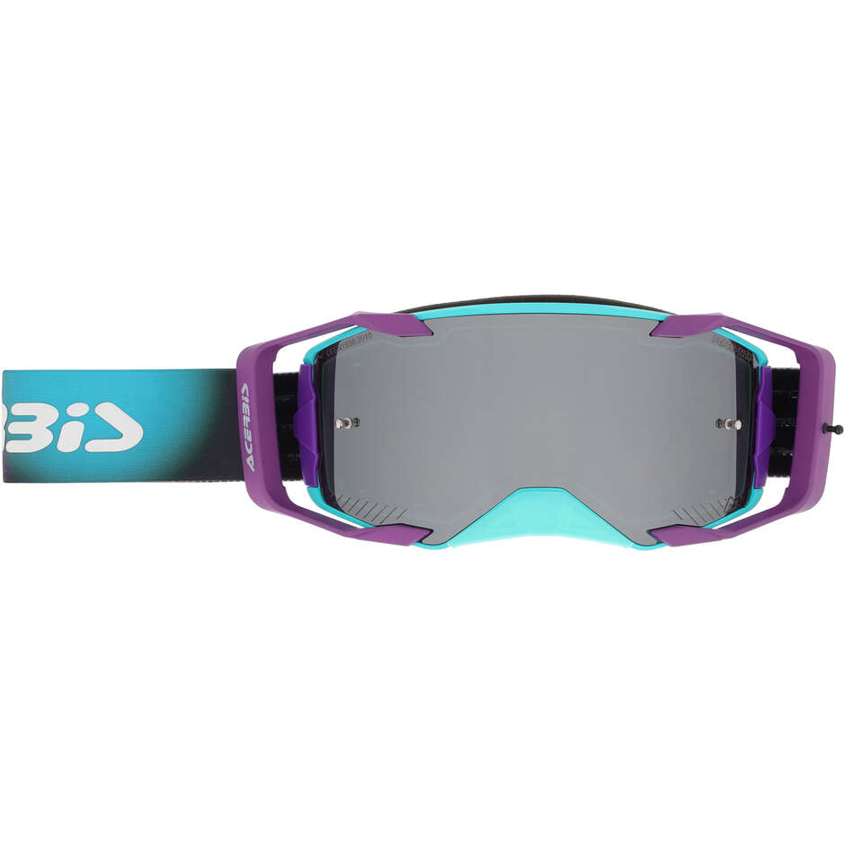 Lunettes de motocross ACERBIS VORTEX MIRROR Turquoise