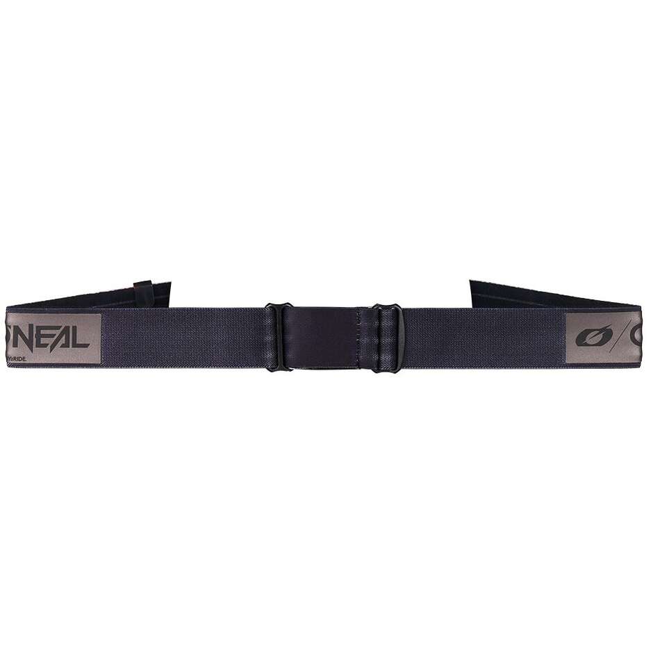 Lunettes de motocross/enduro Oneal B-22 CORE, noir/gris