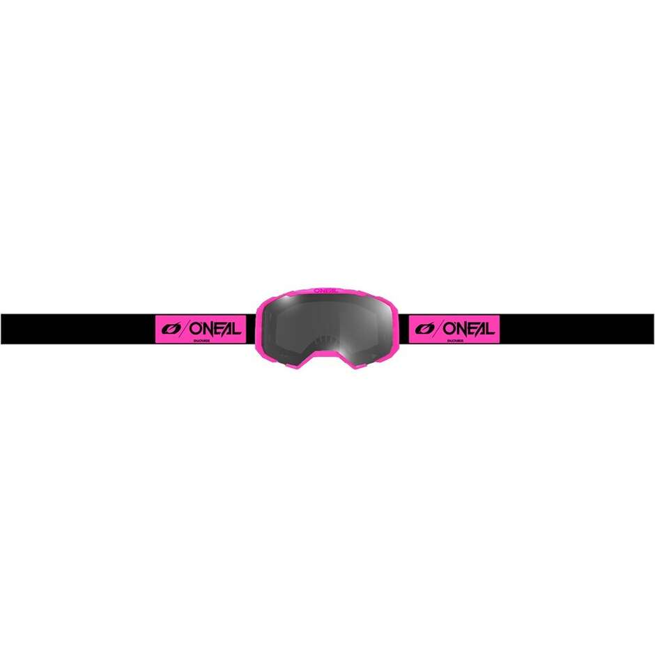 Lunettes de motocross/enduro Oneal B-22 CORE noires et roses