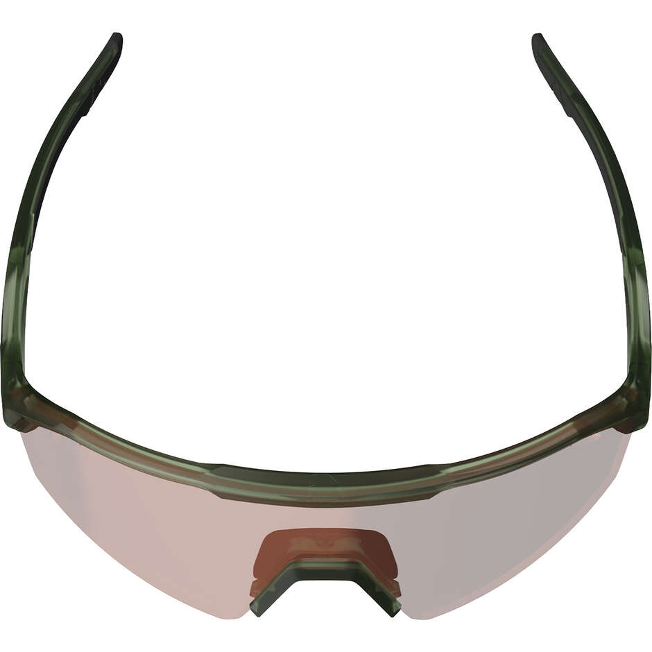 Lunettes de soleil Leatt SpeedViz Lite Iriz moyennes à grandes, vert satiné (Iriz argent 30 %)