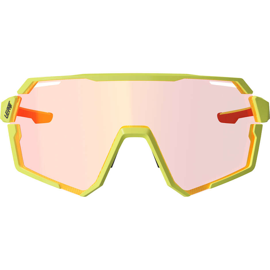 Lunettes Leatt RideViz Pro Iriz Cryztal taille S, jaune fluo (rouge 13 %)