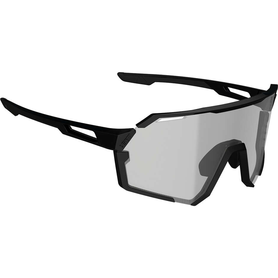 Lunettes Leatt RideViz Pro Iriz Large noires (argent 17 %)