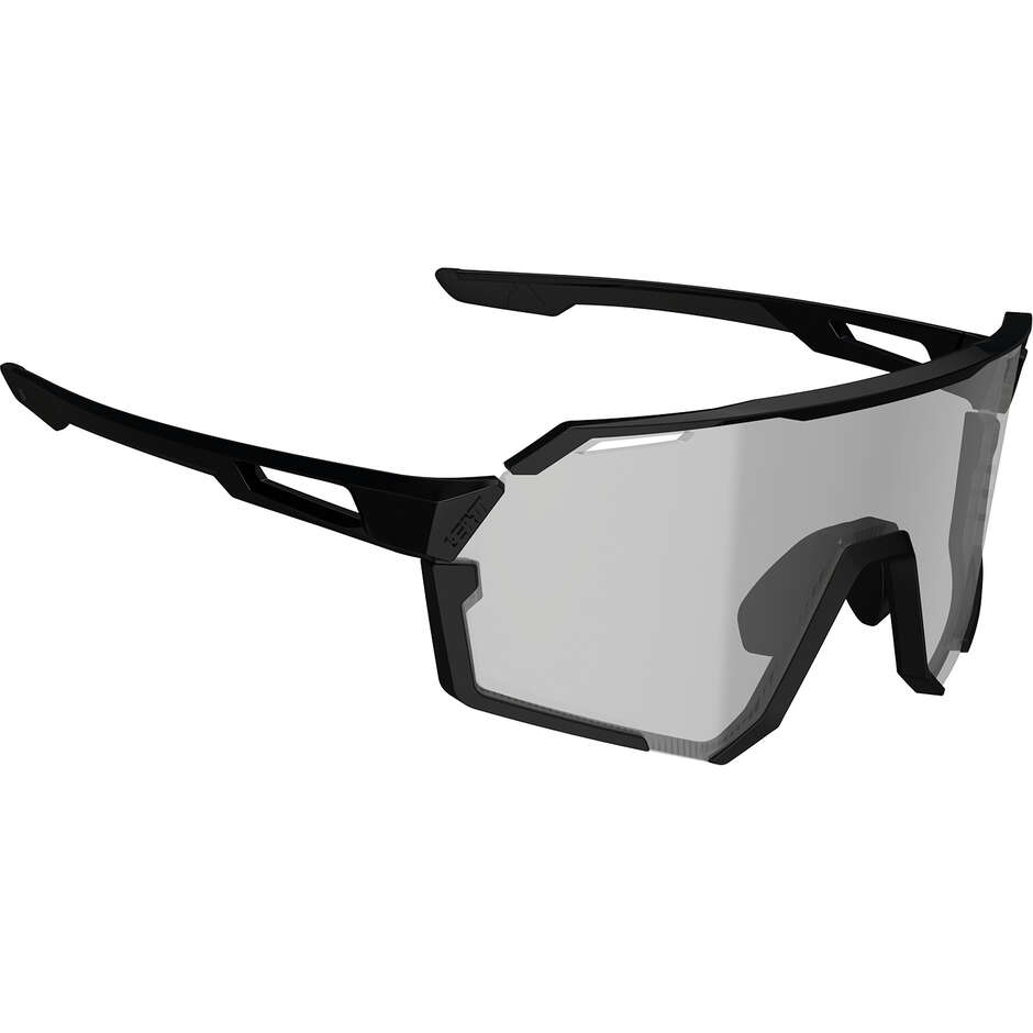Lunettes Leatt RideViz Pro Iriz Small noires (argent 17 %)