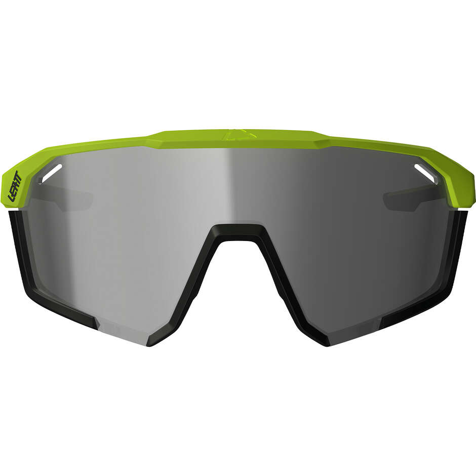 Lunettes Leatt SpeedViz Pro Iriz taille moyenne-grande jaune fluo (17 % argent)