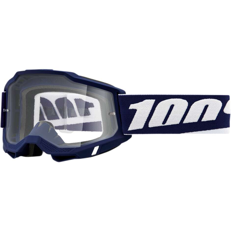 Lunettes Moto Cross Enduro 100% ACCURI 2 MIFFLIN Verre Transparent