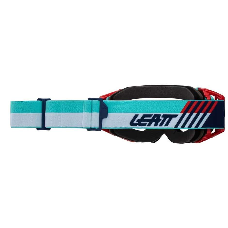 Lunettes Moto Cross Enduro Leatt VELOCITY 5.5 AQUA Gris Clair