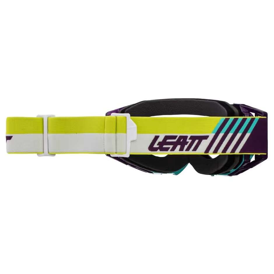 Lunettes Moto Cross Enduro Leatt VELOCITY 5.5 INDIGO Gris Clair