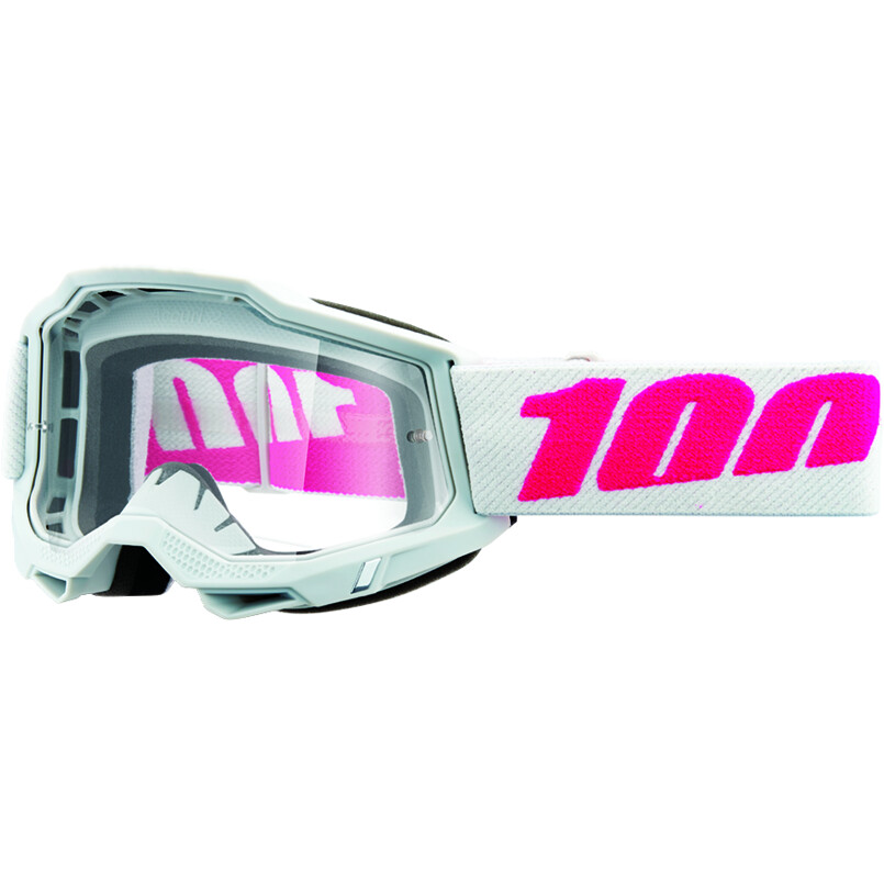 Lunettes moto Cross Enduro pour enfants 100% ACCURI 2 Jr KEETZ verre transparent