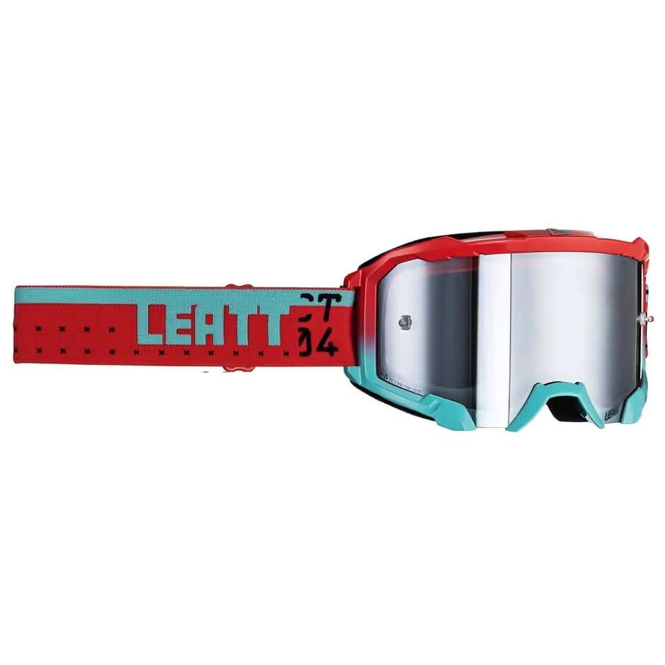 Lunettes Moto Leatt VELOCITY 4.5 FUEL Iriz Silver Cross Enduro