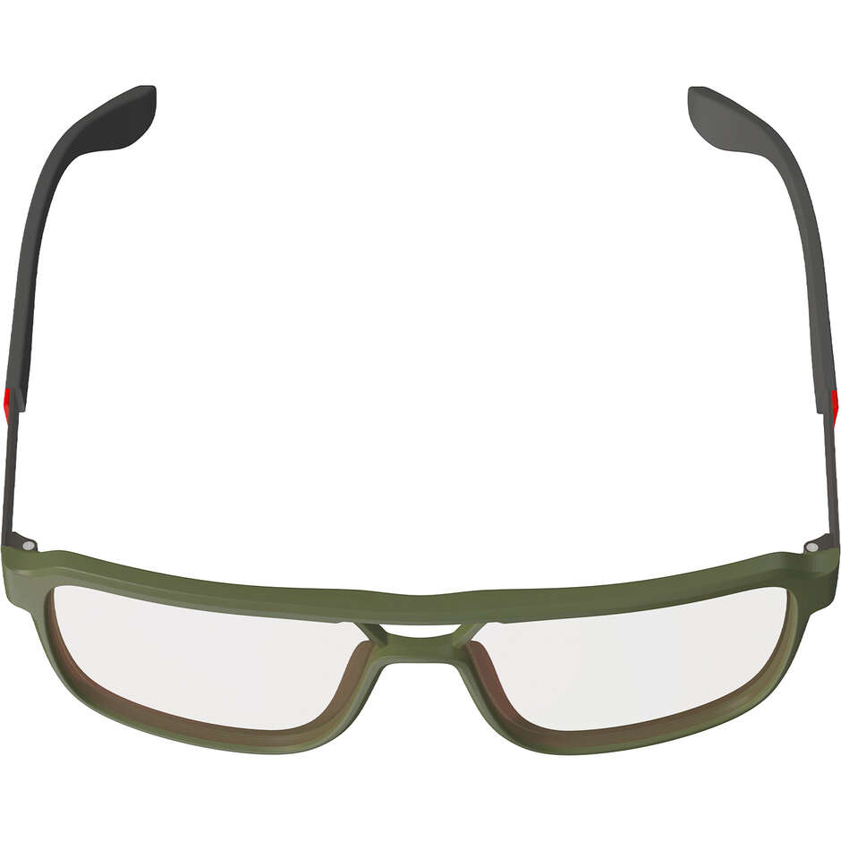 Lunettes polarisées Leatt TheViz Pyrenees, vert satiné (marron/argent 20 %)