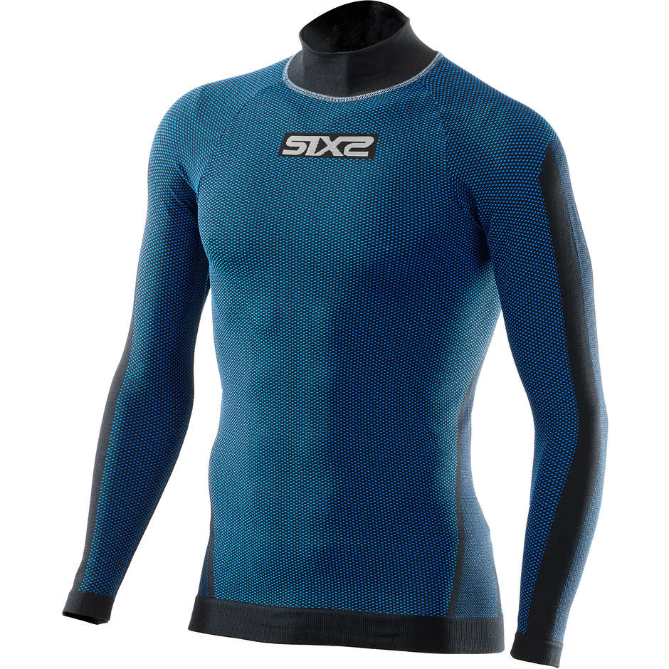 Lupetto Sous-vêtement technique ML Sixs TS3 Bleu Foncé