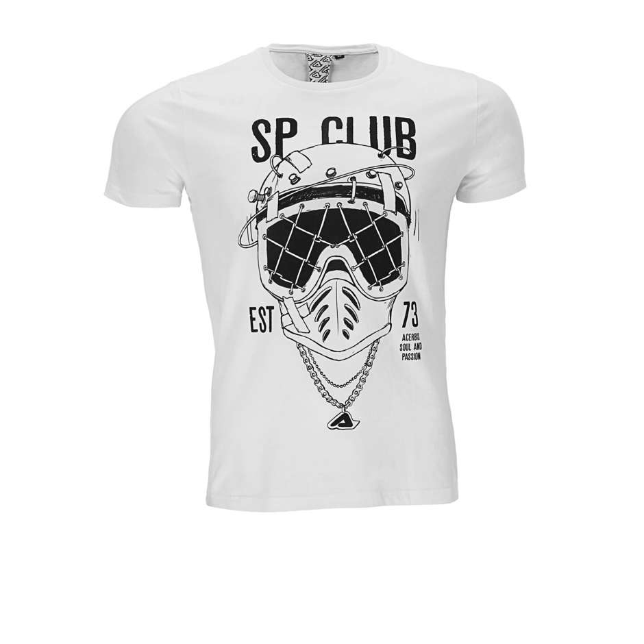 Lässiges Acerbis SP CLUB DIVER T-Shirt Weiß