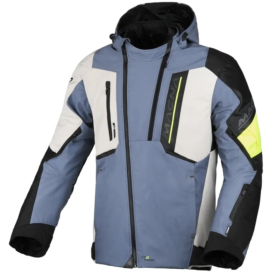 Macna Angle 2.0 Motorcycle Jacket Grey / Yellow