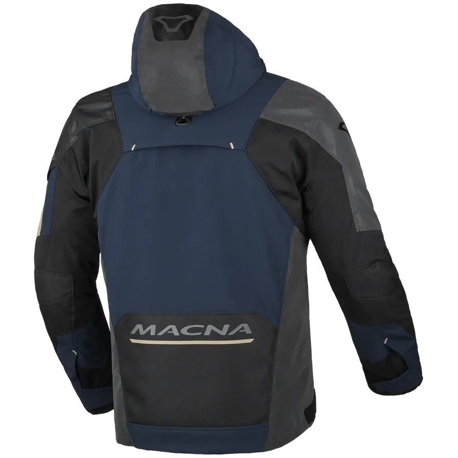 Macna Angle 2.0 Motorradjacke Blau / Taubengrau