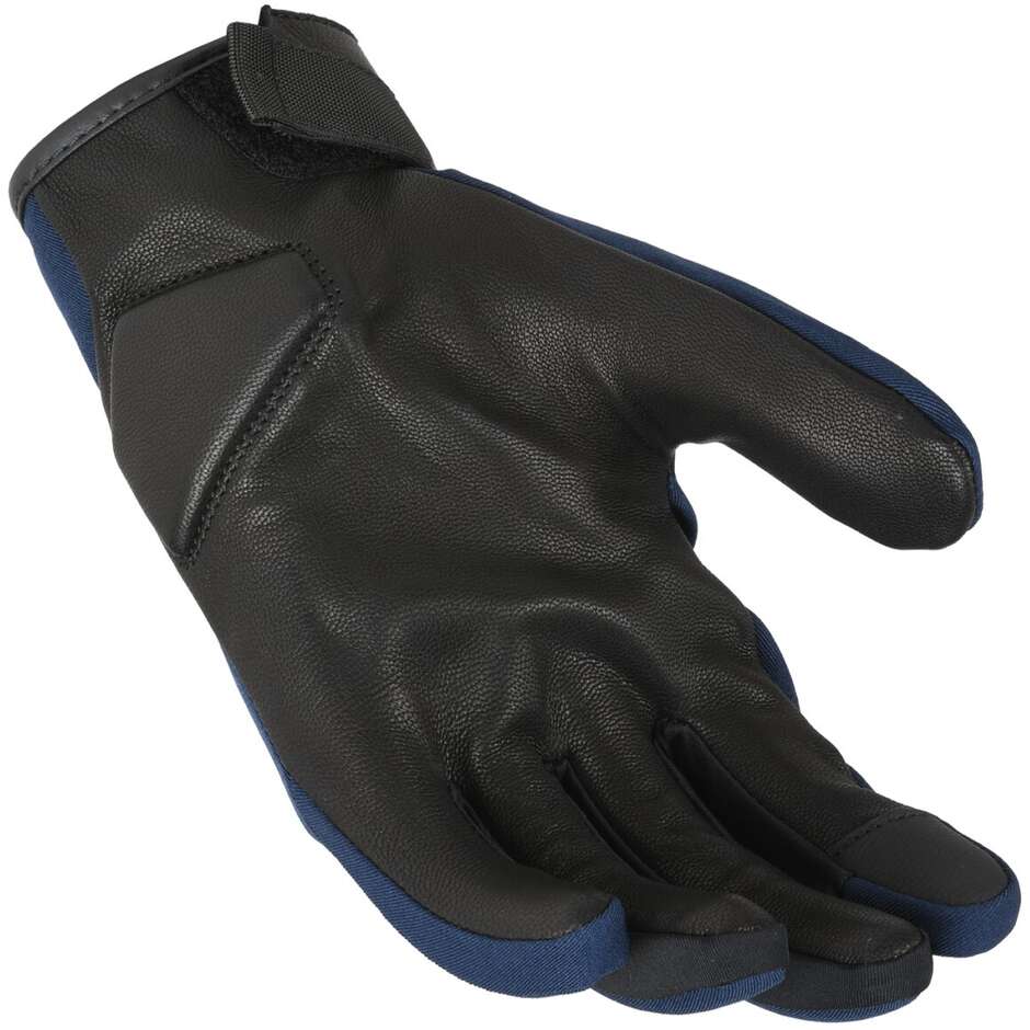 Macna Astrill Dunkelblaue schwarze Motorradhandschuhe