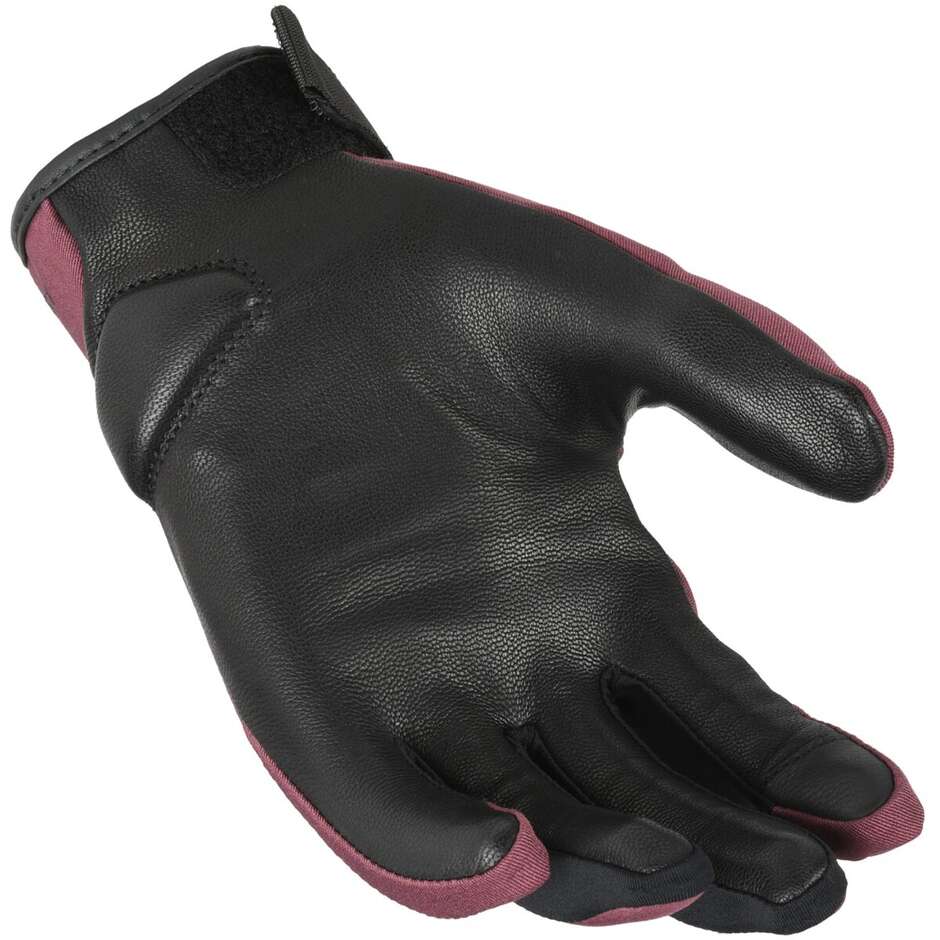 Macna Astrilla Women's Motorcycle Gloves Bordeaux Black
