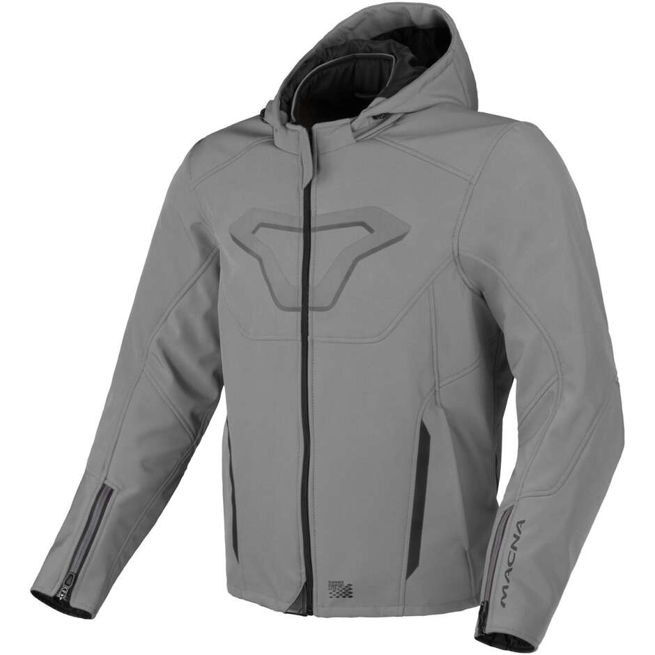 Macna Atracor SoftSheel Motorcycle Jacket Grey