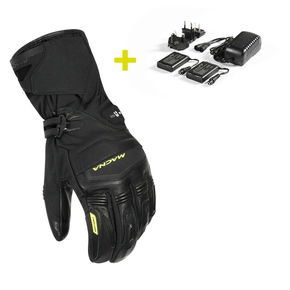 Macna AZRA  Motorcycle Gloves KIT (7,4V - 2,2A) Black