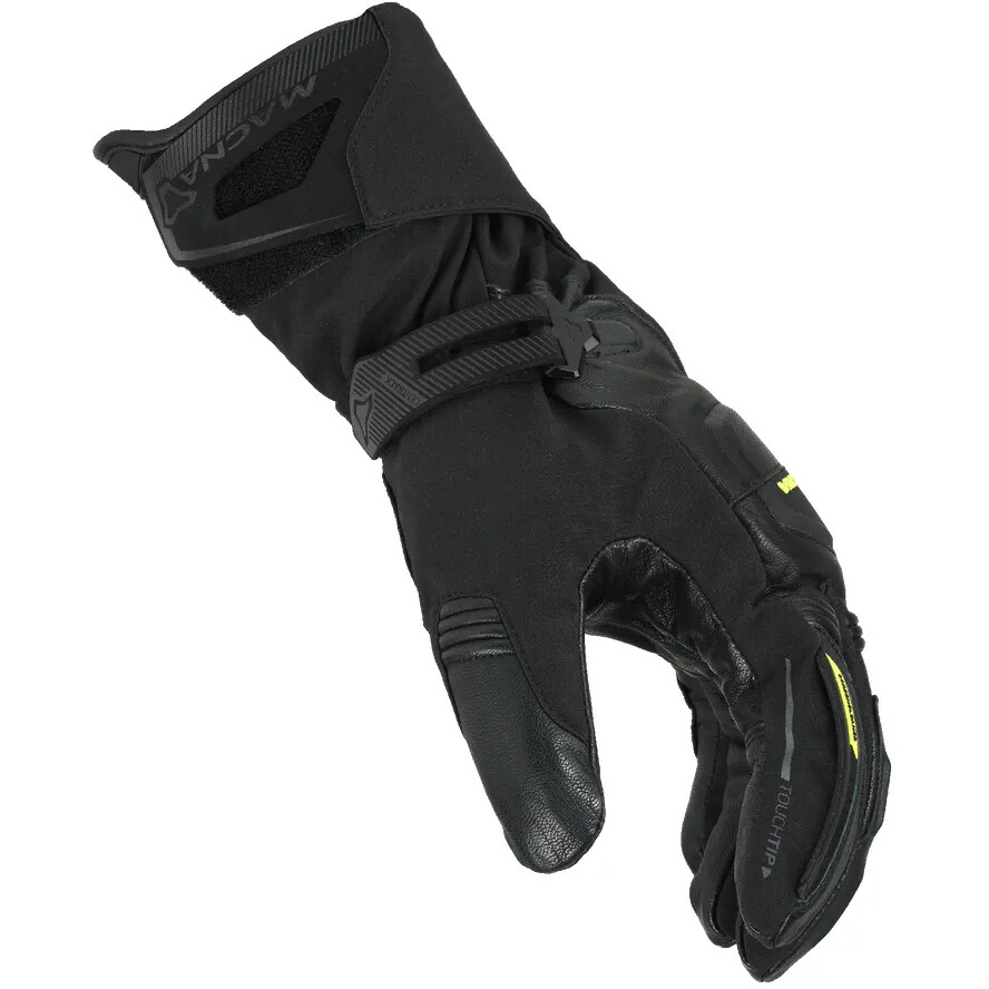Macna AZRA RTX Heated Motorcycle Gloves KIT (12V - 3A) Black