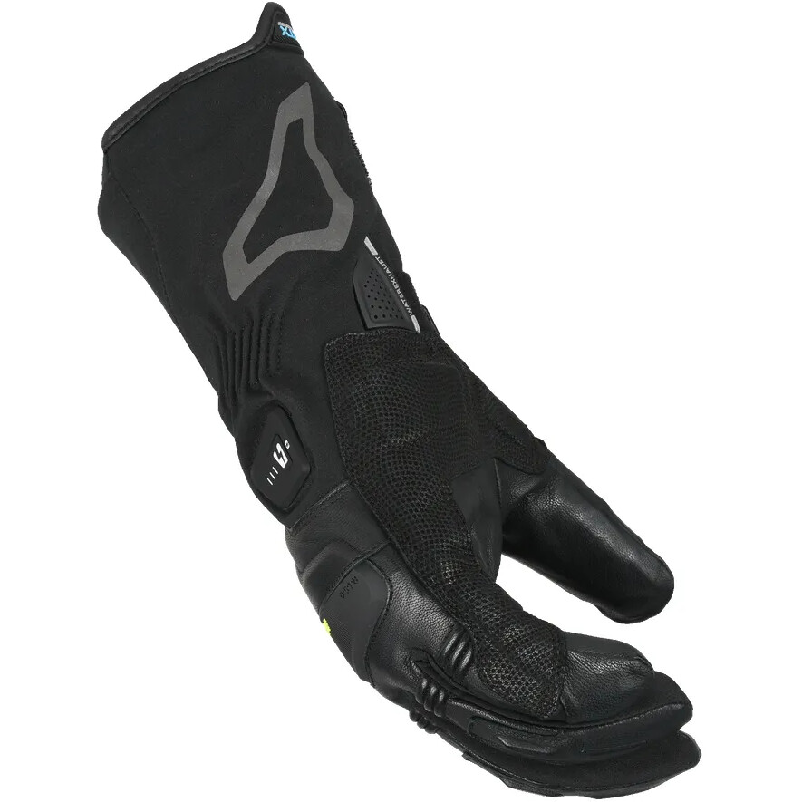 Macna AZRA RTX Heated Motorcycle Gloves KIT (12V - 3A) Black