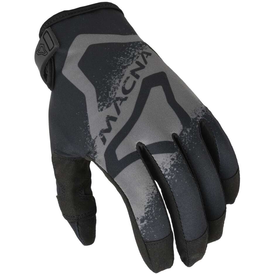 Macna Backyard-1 Motocross-Handschuhe Schwarz