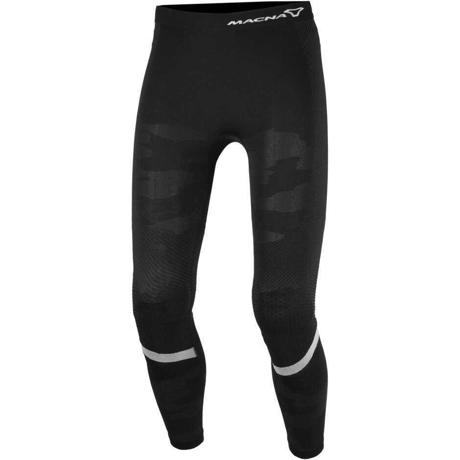 Macna Baselayer Summer Underwear Pants Black Silver Gray