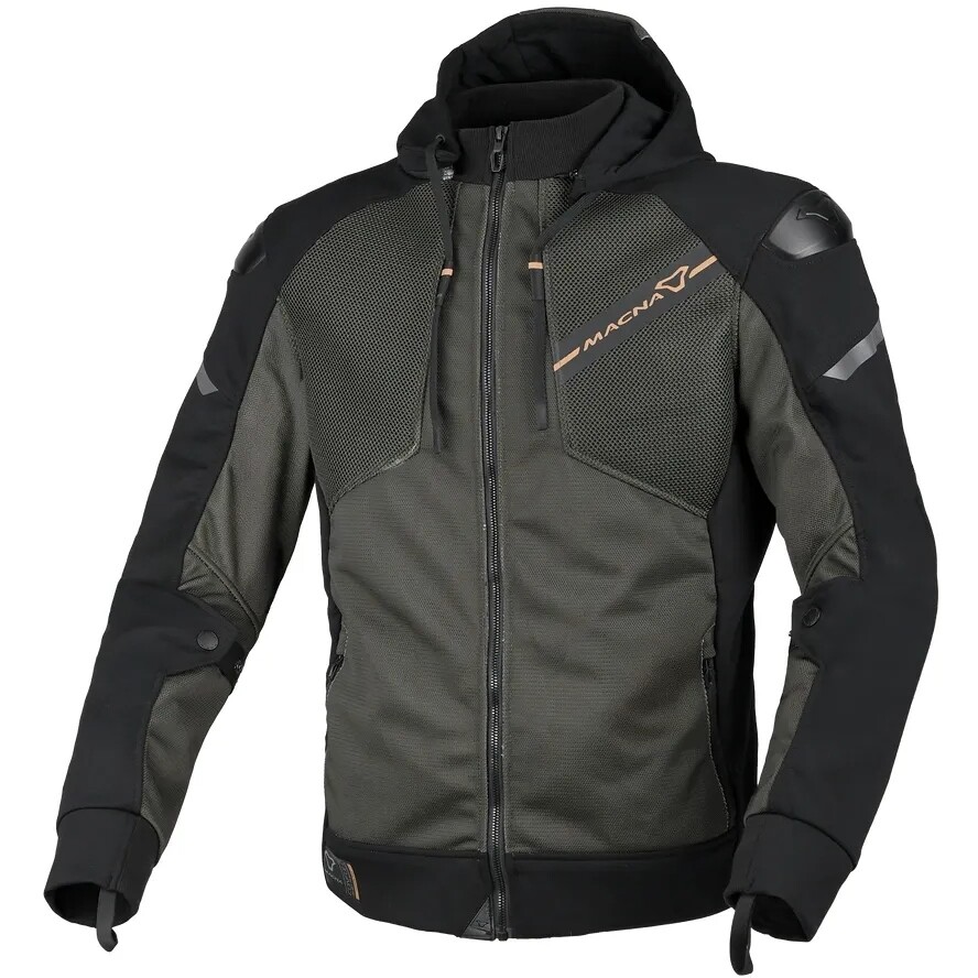 Macna Brero Motorcycle Jacket Green / Black