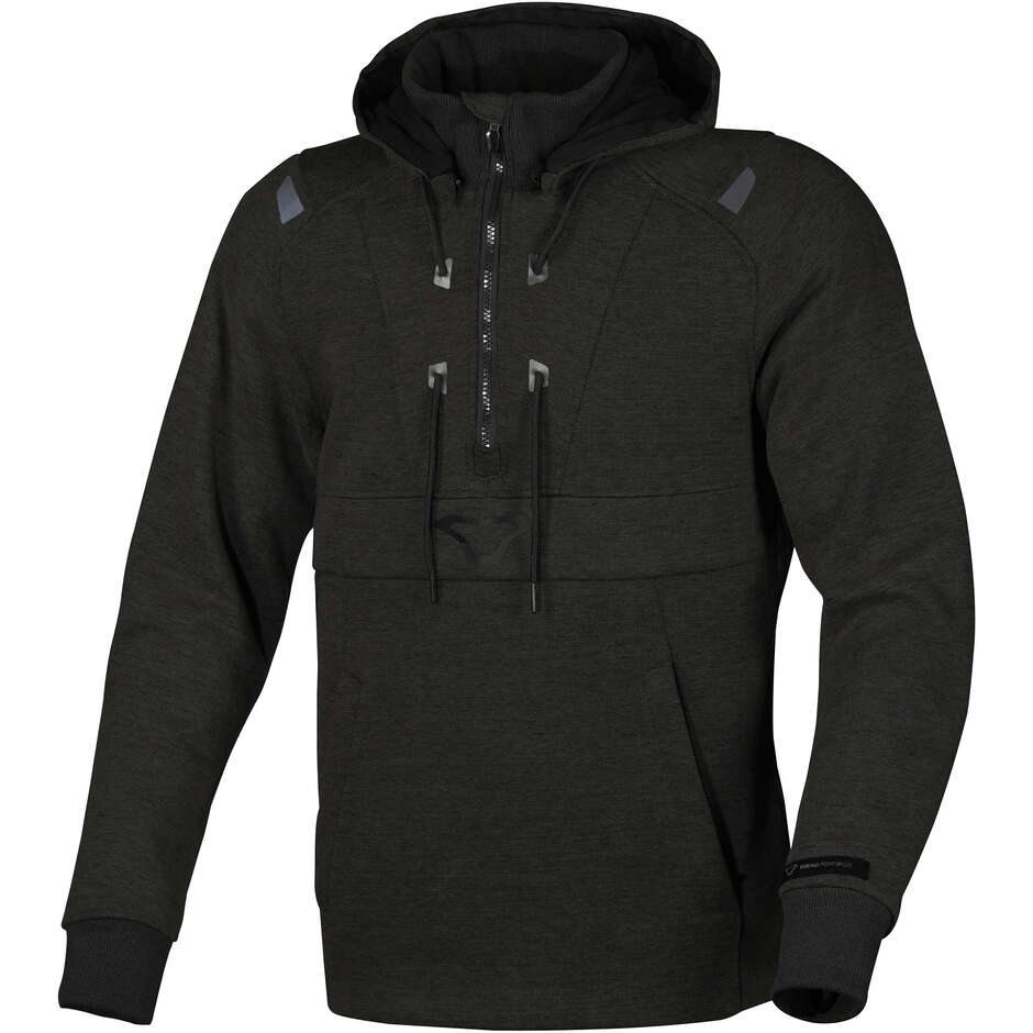 Macna Byron Black Moto Hoodie