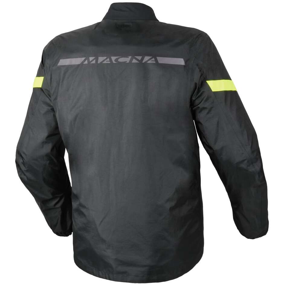 Macna Captane Touring Motorradjacke Schwarz Rot