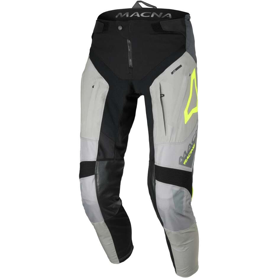 Macna Chameleon-1 Motocross-Hose Schwarz Fluo Grau Gelb
