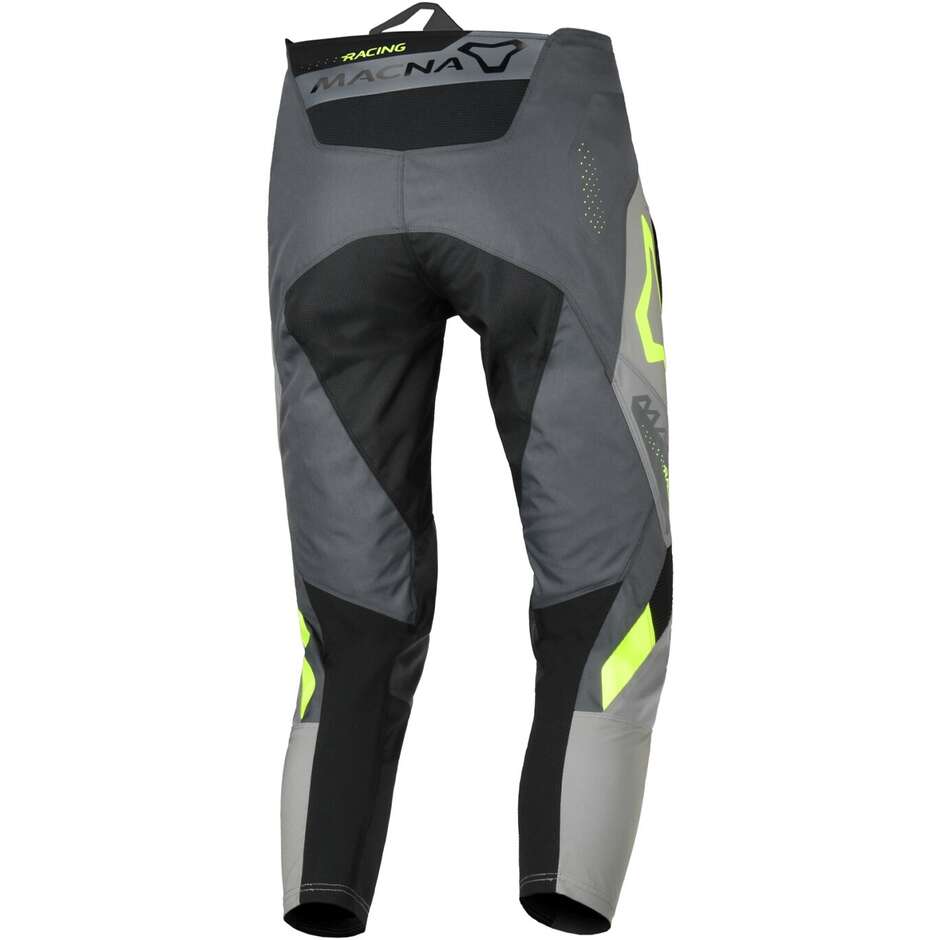 Macna Chameleon-1 Motocross-Hose Schwarz Fluo Grau Gelb