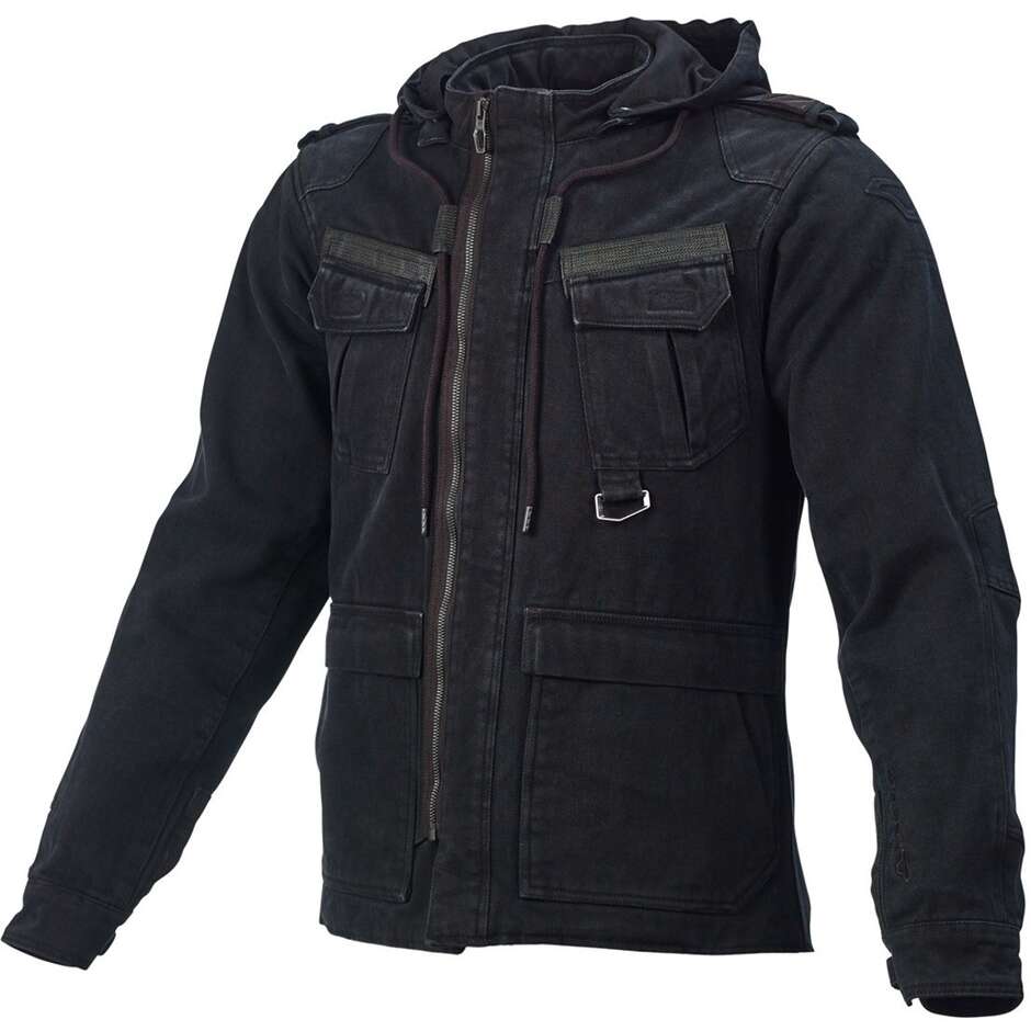 Macna Combat Motorcycle Jacket Black