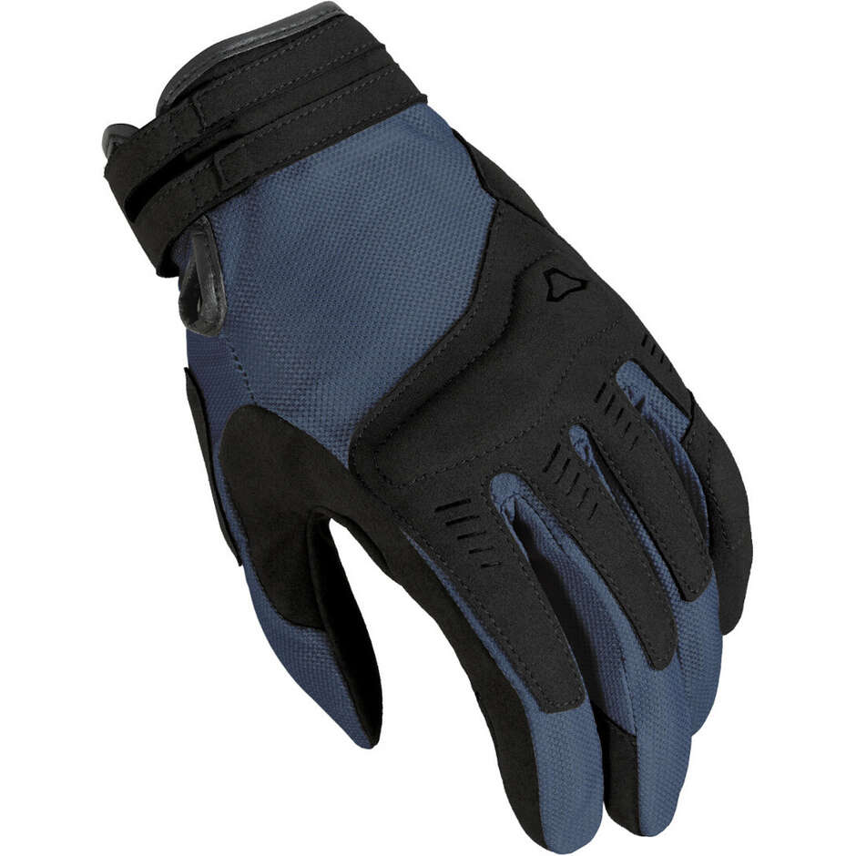 Macna Darko Motorradhandschuhe Blau Schwarz
