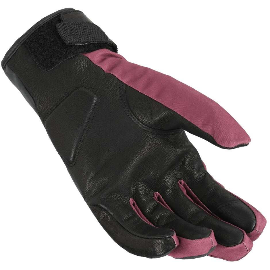 Macna Daunta RTX Damen Motorradhandschuhe Bordeaux Schwarz