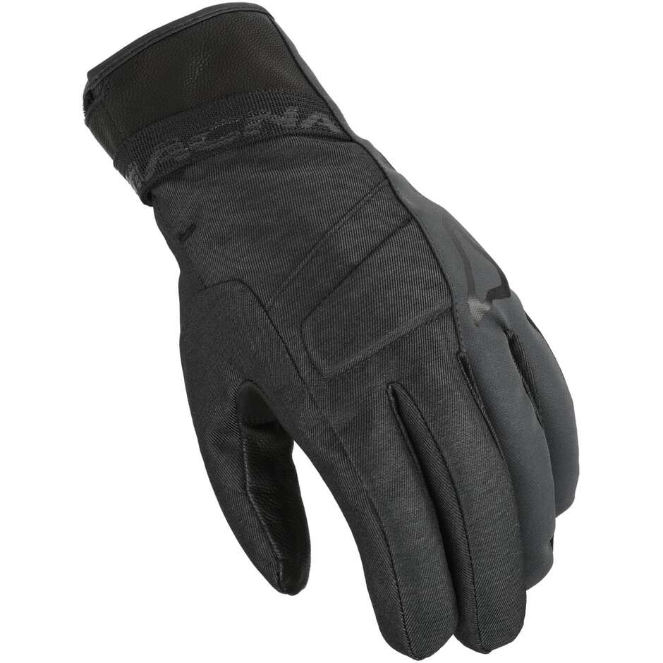 Macna Daunta RTX Women's Motorcycle Gloves Black Denim