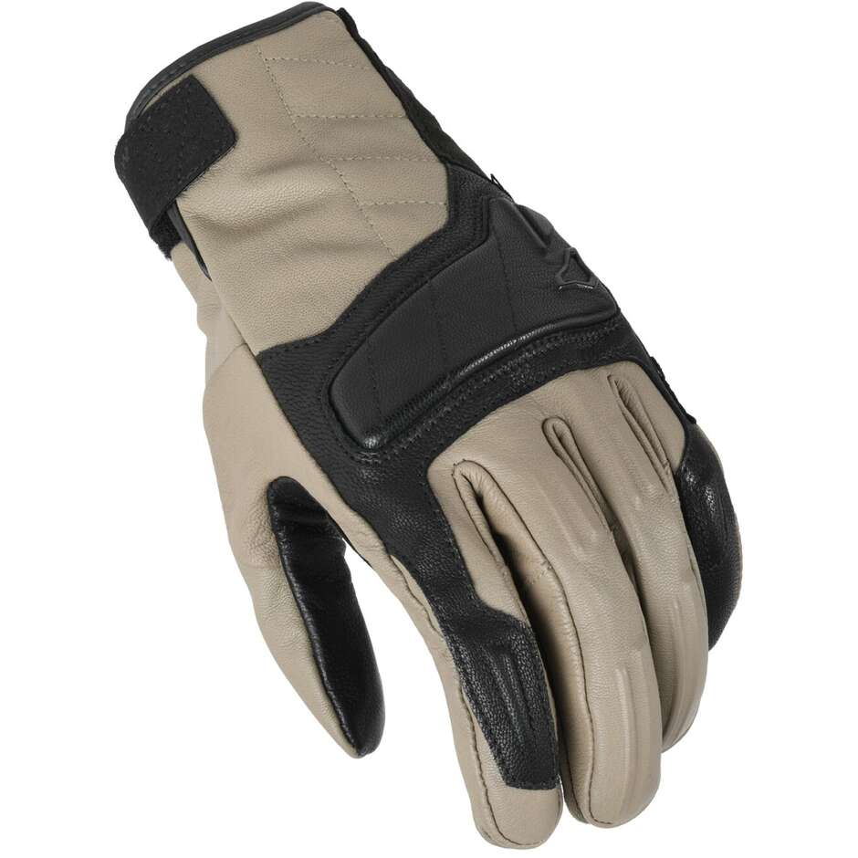 Macna Felon Taupe Black Motorcycle Gloves
