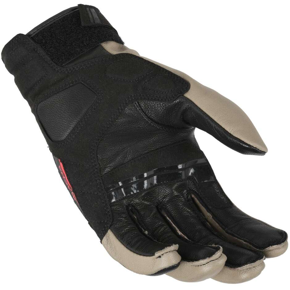 Macna Felon Taupe Black Motorcycle Gloves