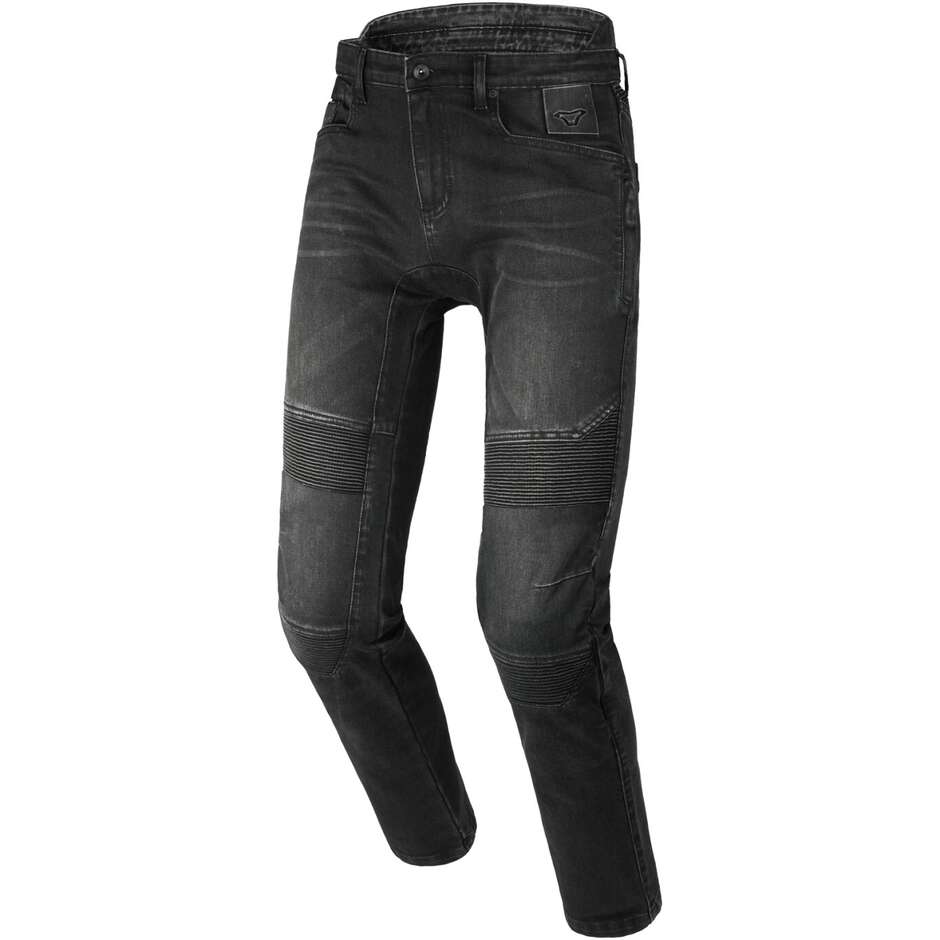 Macna Individo 2.0 Black Moto Jeans - Short