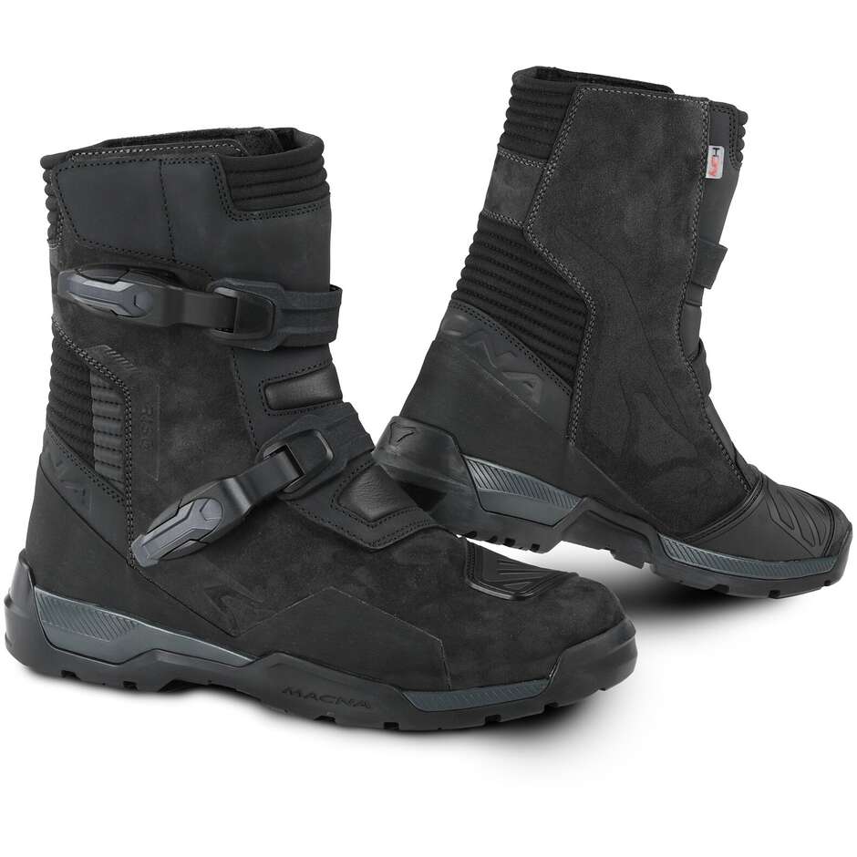 Macna Ivarlast Low HDry Black Motorcycle Boots