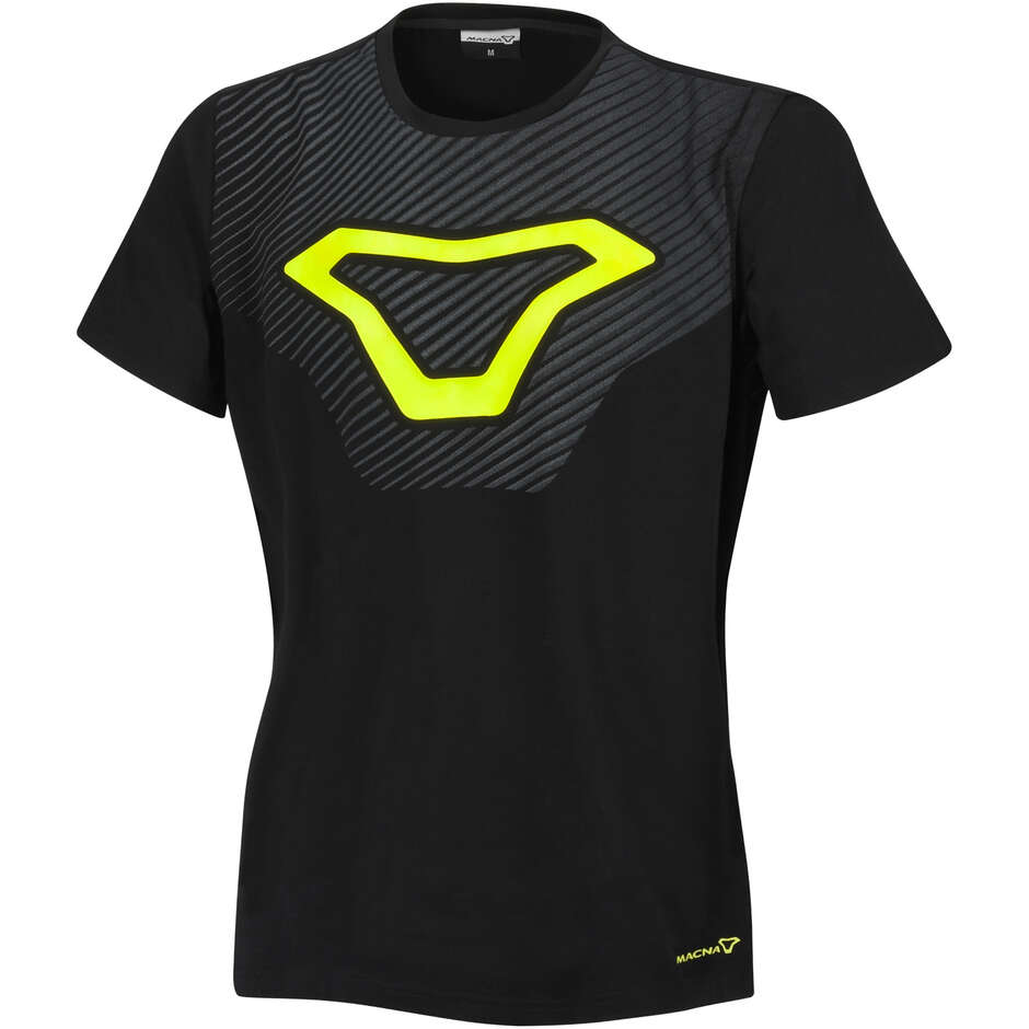 Macna Logo Damen T-Shirt Schwarz