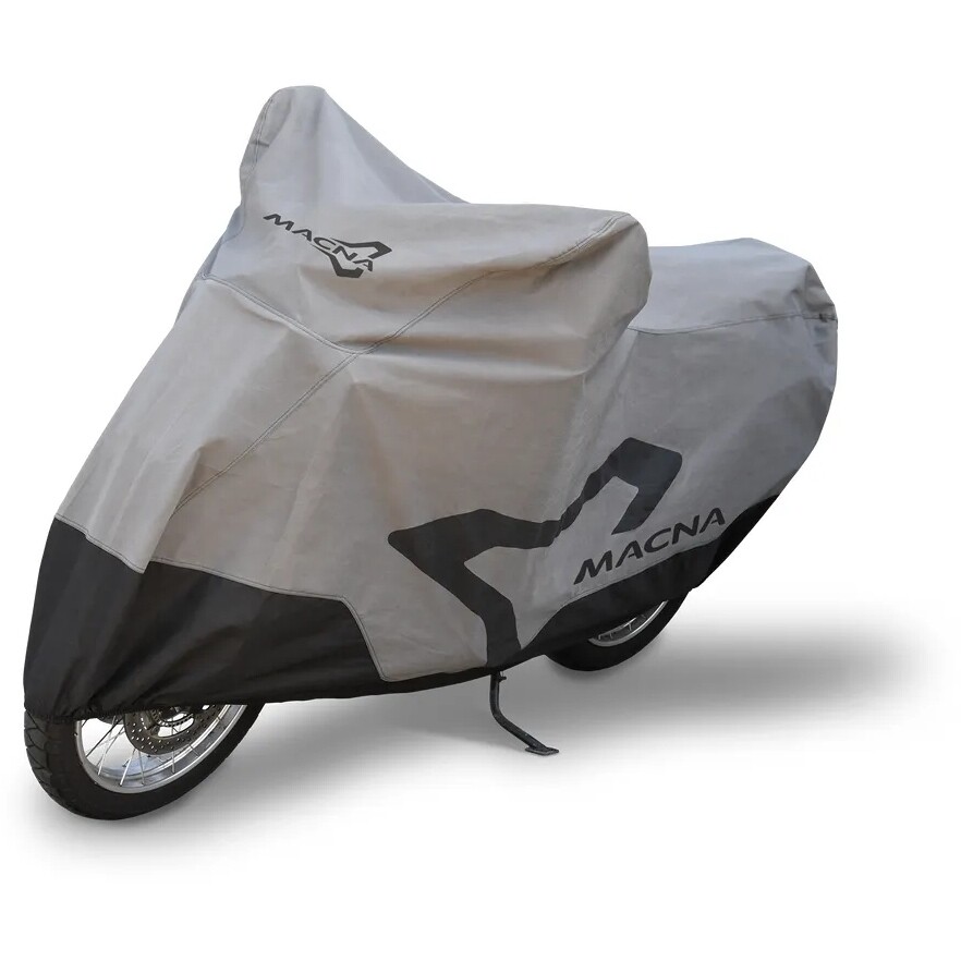 Macna Moto Mantle Indoor Motorcycle Cover Grey / Black